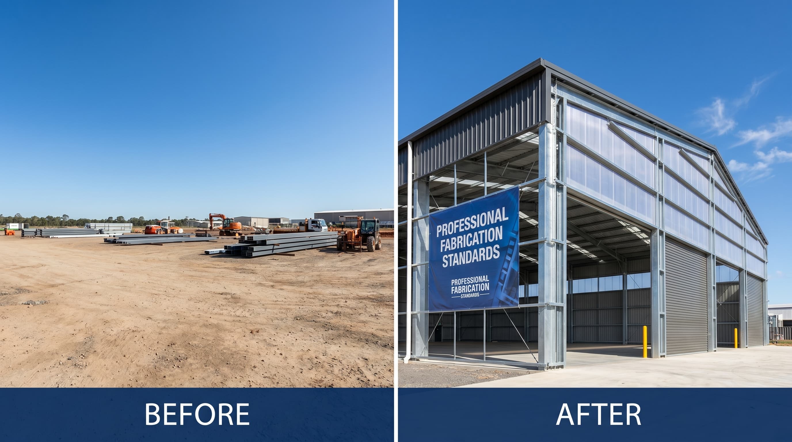 Industrial Shed Installation
